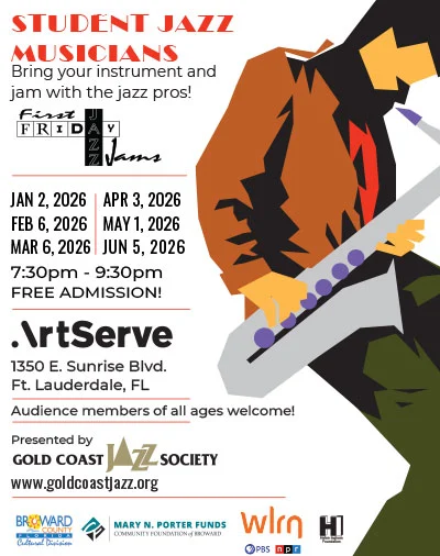 Gold Coast Jazz Society, First Friday Jazz Jams